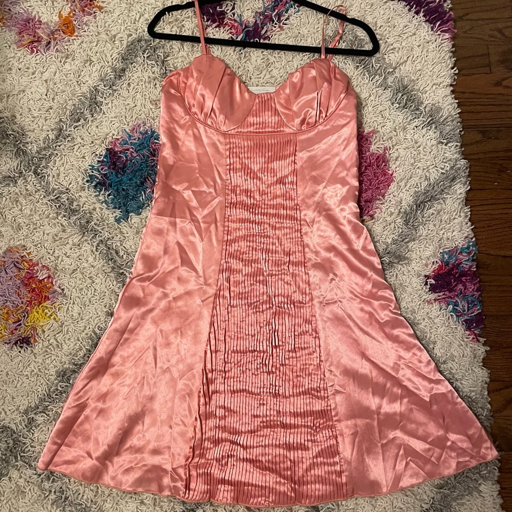 Pink midi Charlotte Russe dress